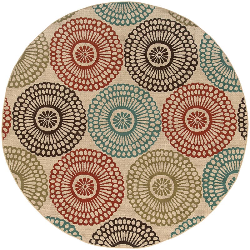 Oriental Weavers Sphinx Montego 697J6 Beige / Blue Rugs.