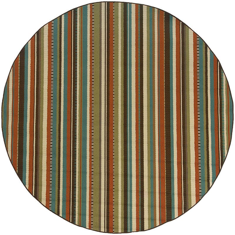 Oriental Weavers Sphinx Montego 6996C Green / Blue Rugs.