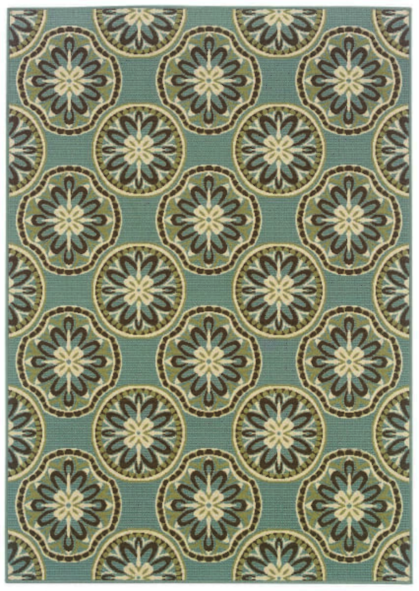 Oriental Weavers Sphinx Montego 8323l Blue / Ivory Rugs.