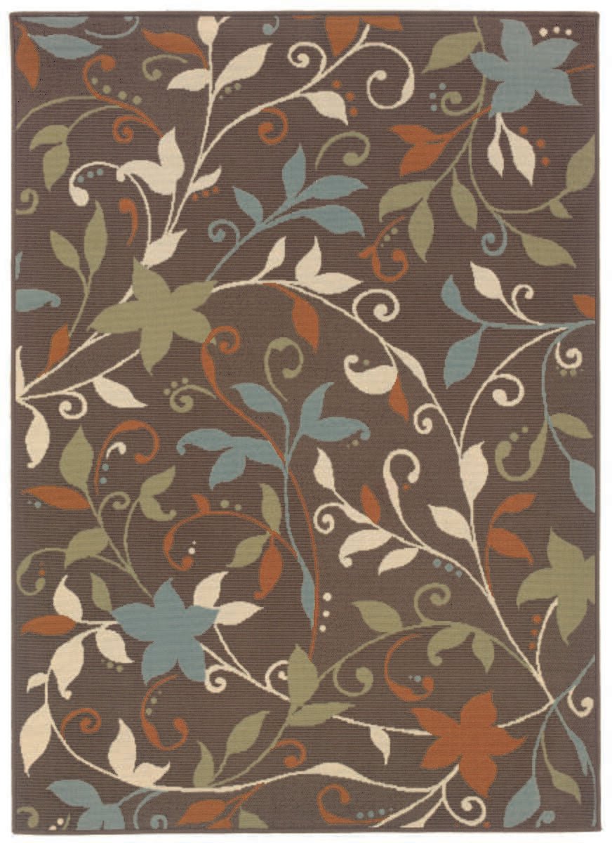 Oriental Weavers Sphinx Montego 967X6 Brown / Green Rugs.