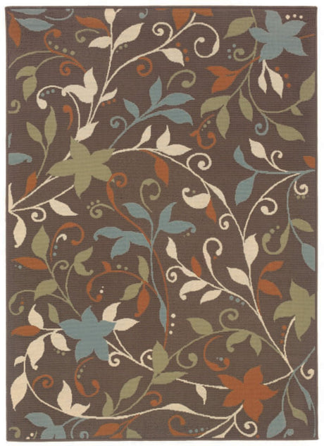 Oriental Weavers Sphinx Montego 967X6 Brown / Green Rugs.