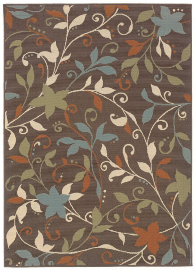 Oriental Weavers Sphinx Montego 967X6 Brown / Green Rugs.