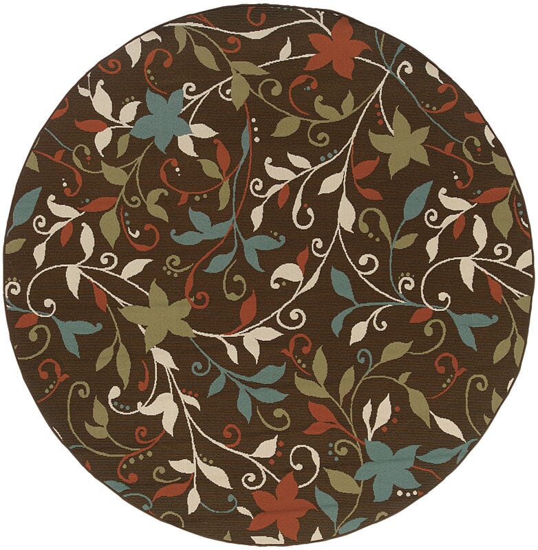 Oriental Weavers Sphinx Montego 967X6 Brown / Green Rugs.