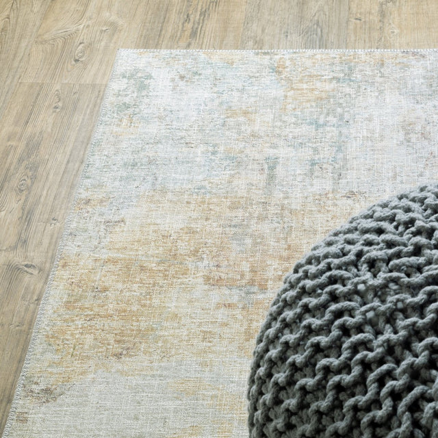 Oriental Weavers Sphinx Myers Park Myp09 Yellow/ Blue Rugs.