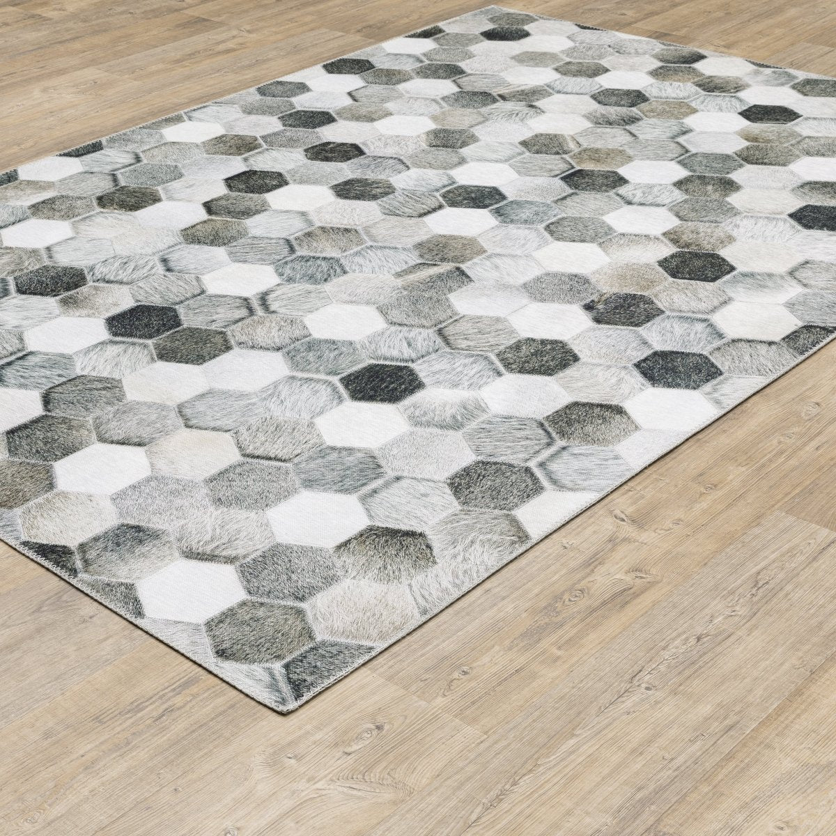 Oriental Weavers Sphinx Myers Park Myp17 Grey/ Charcoal Rugs.