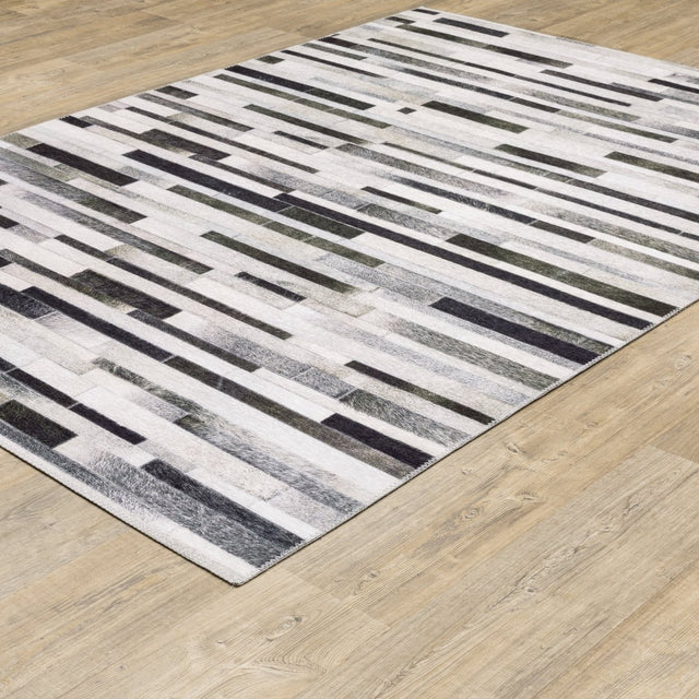 Oriental Weavers Sphinx Myers Park Myp19 Grey/ Charcoal Rugs.