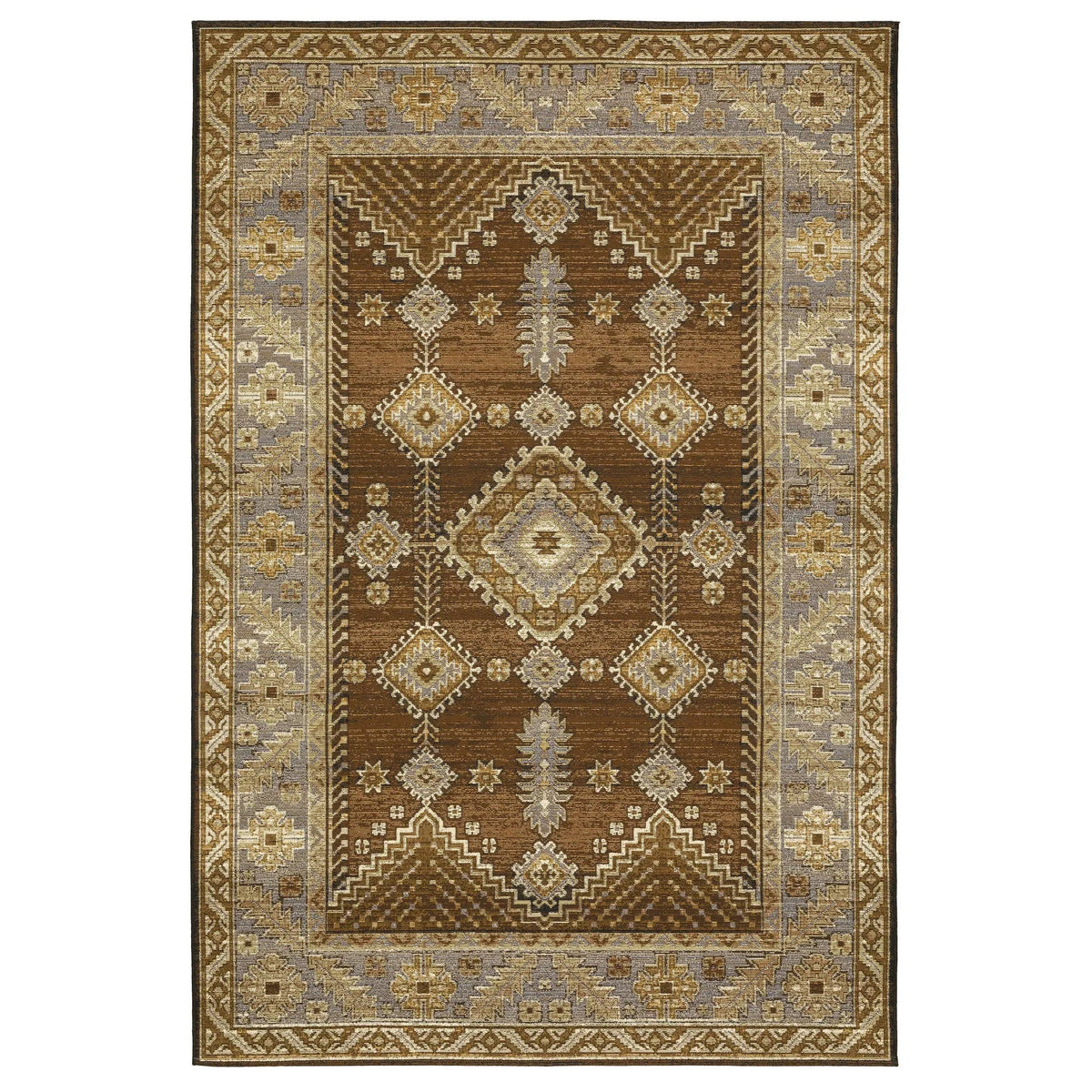 Oriental Weavers Sphinx Naples 1441X Blue Rugs - main flat