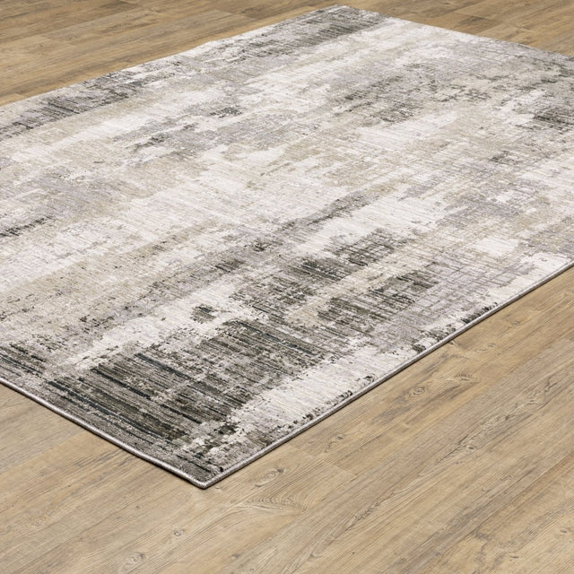 Oriental Weavers Sphinx Nebulous 4151N Grey/ Beige Rugs.