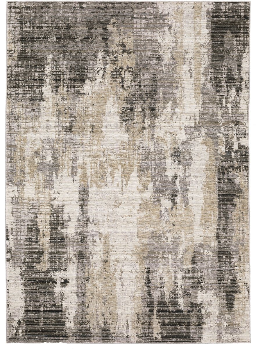 Oriental Weavers Sphinx Nebulous 4151N Grey/ Beige Rugs.