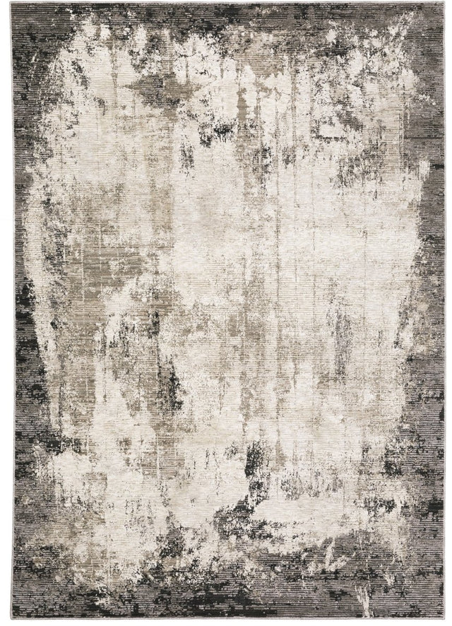 Oriental Weavers Sphinx Nebulous 7151E Grey/ Ivory Rugs.