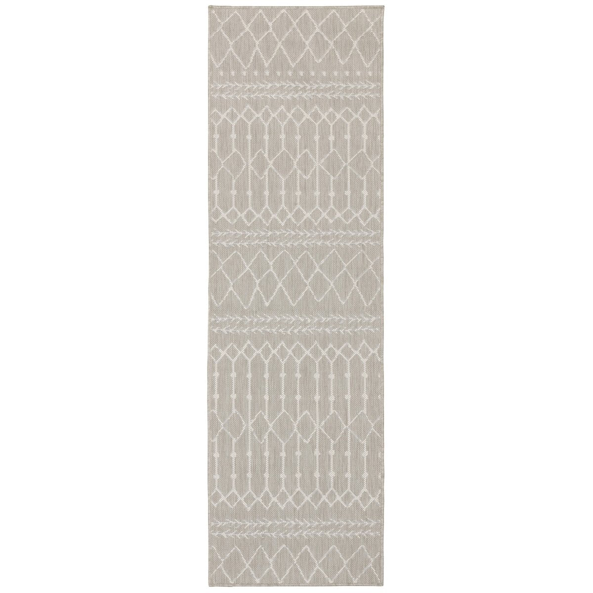 Oriental Weavers Sphinx Portofino 670H4 Grey/ Ivory Rugs.