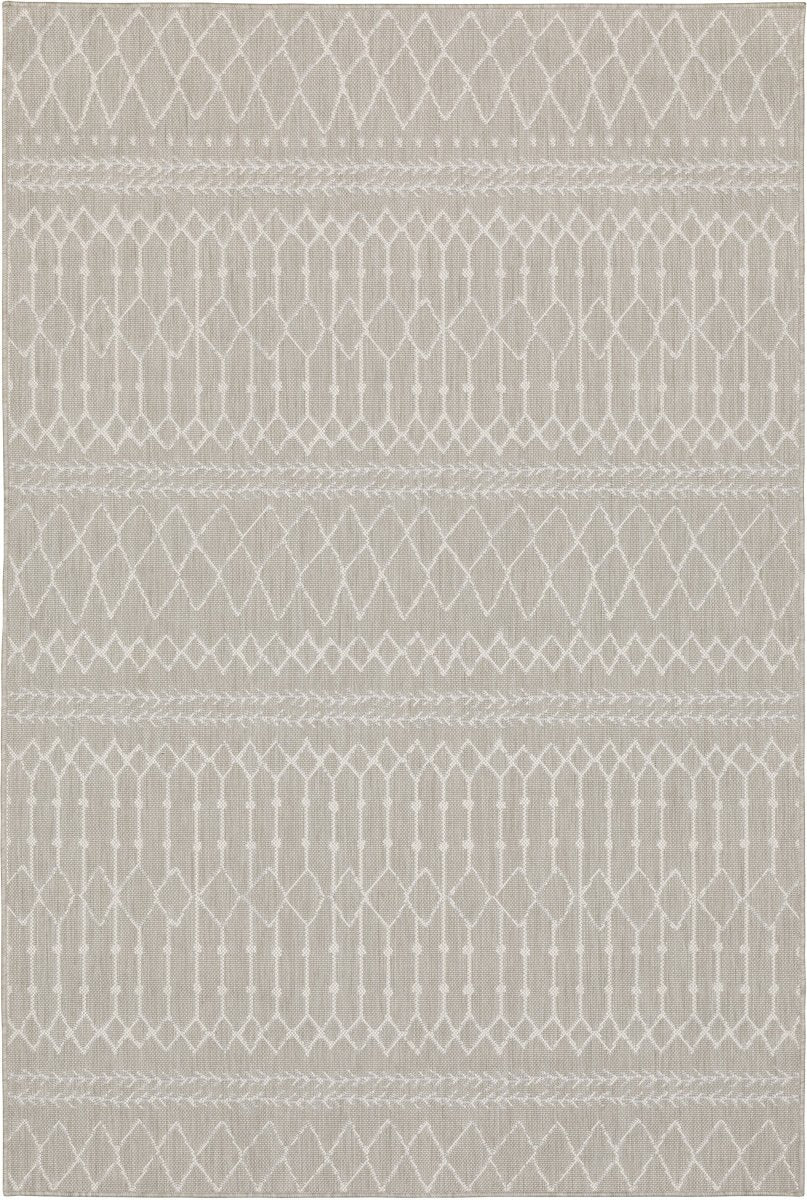 Oriental Weavers Sphinx Portofino 670H4 Grey/ Ivory Rugs.