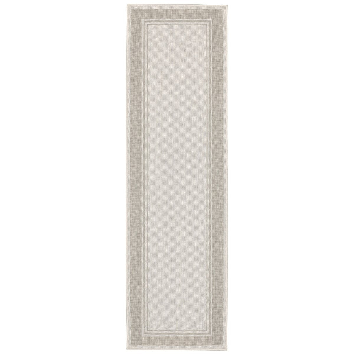 Oriental Weavers Sphinx Portofino 6765W Ivory/ Grey Rugs.