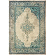 Oriental Weavers Sphinx Raleigh 2337W Ivory / Blue Rugs.
