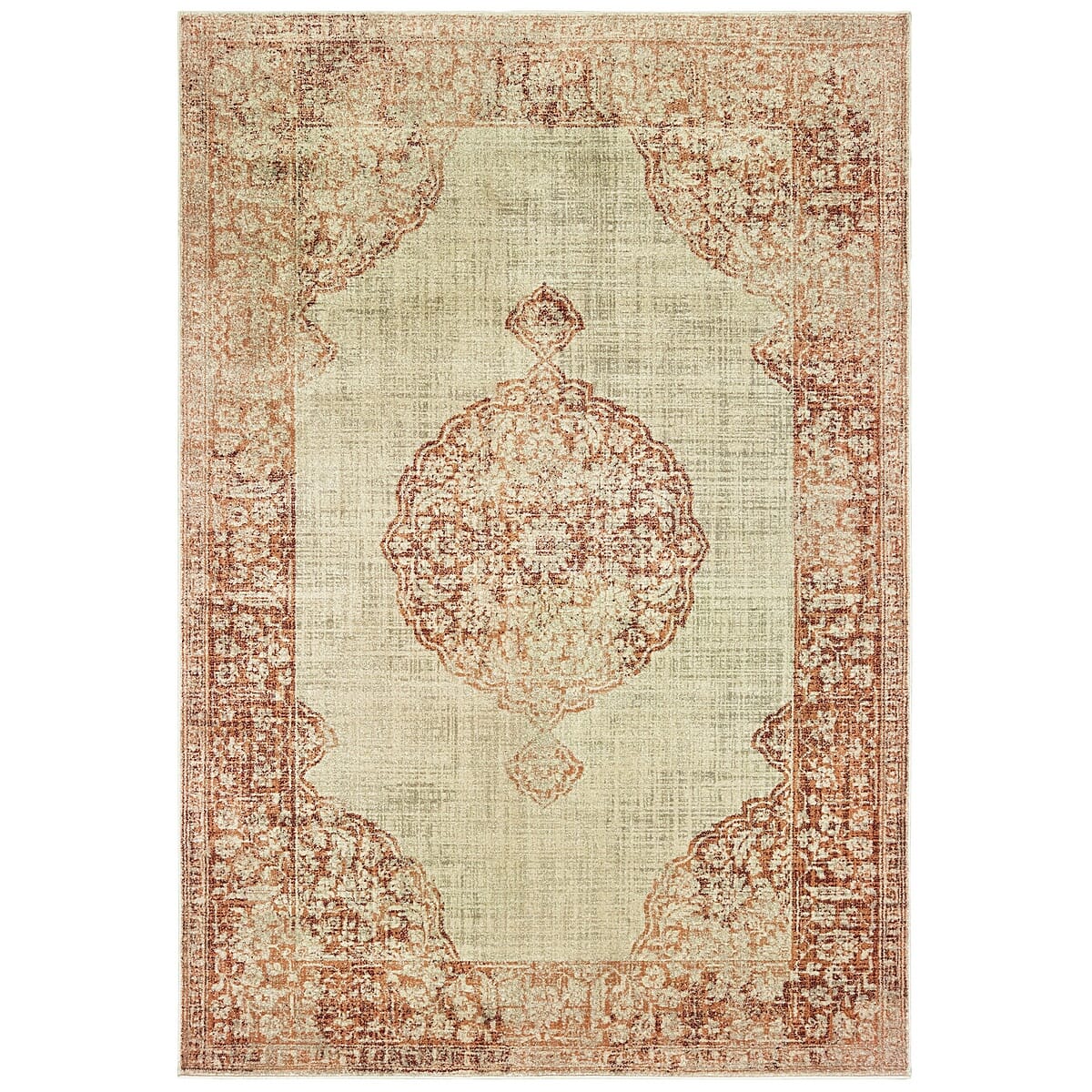 Oriental Weavers Sphinx Raleigh 99W Ivory / Pink Rugs.