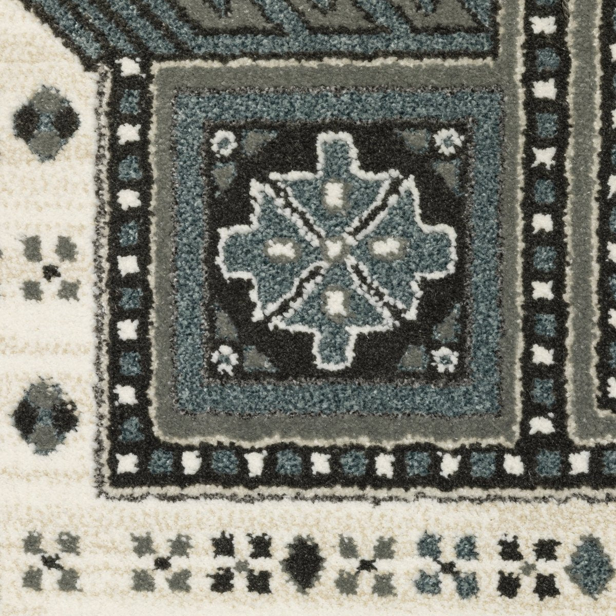Oriental Weavers Sphinx Raylan Ray01 Grey/ Blue Rug.