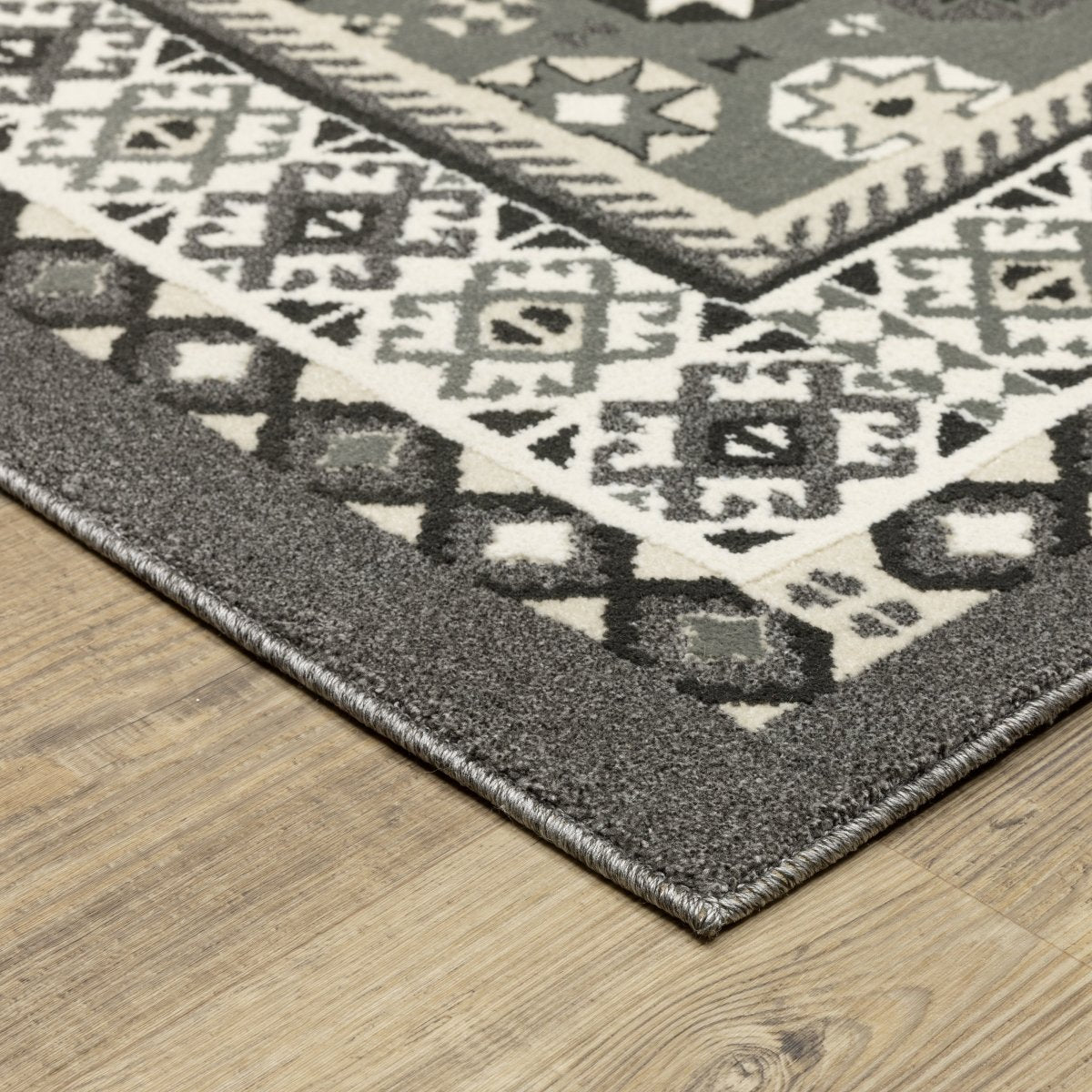 Oriental Weavers Sphinx Raylan Ray02 Grey/ Ivory Rug.