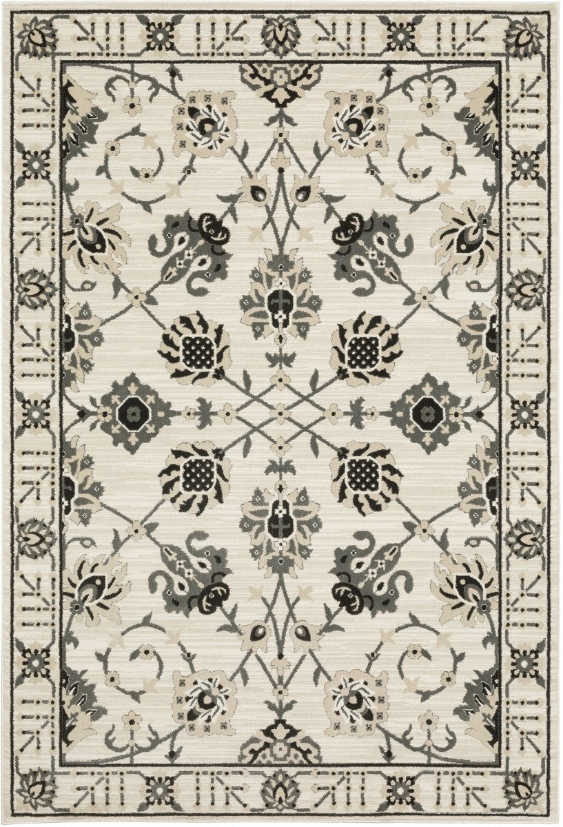 Oriental Weavers Sphinx Raylan Ray03 Ivory/ Grey Rug.