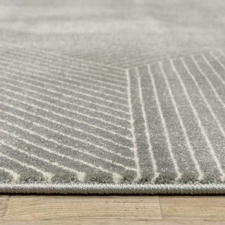 Oriental Weavers Sphinx Raylan Ray08 Grey/ Ivory Rug.