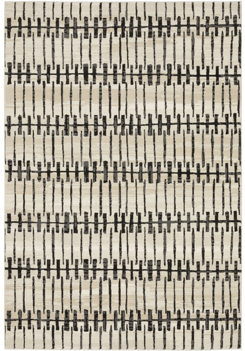 Oriental Weavers Sphinx Raylan Ray11 Ivory/ Black Rug.