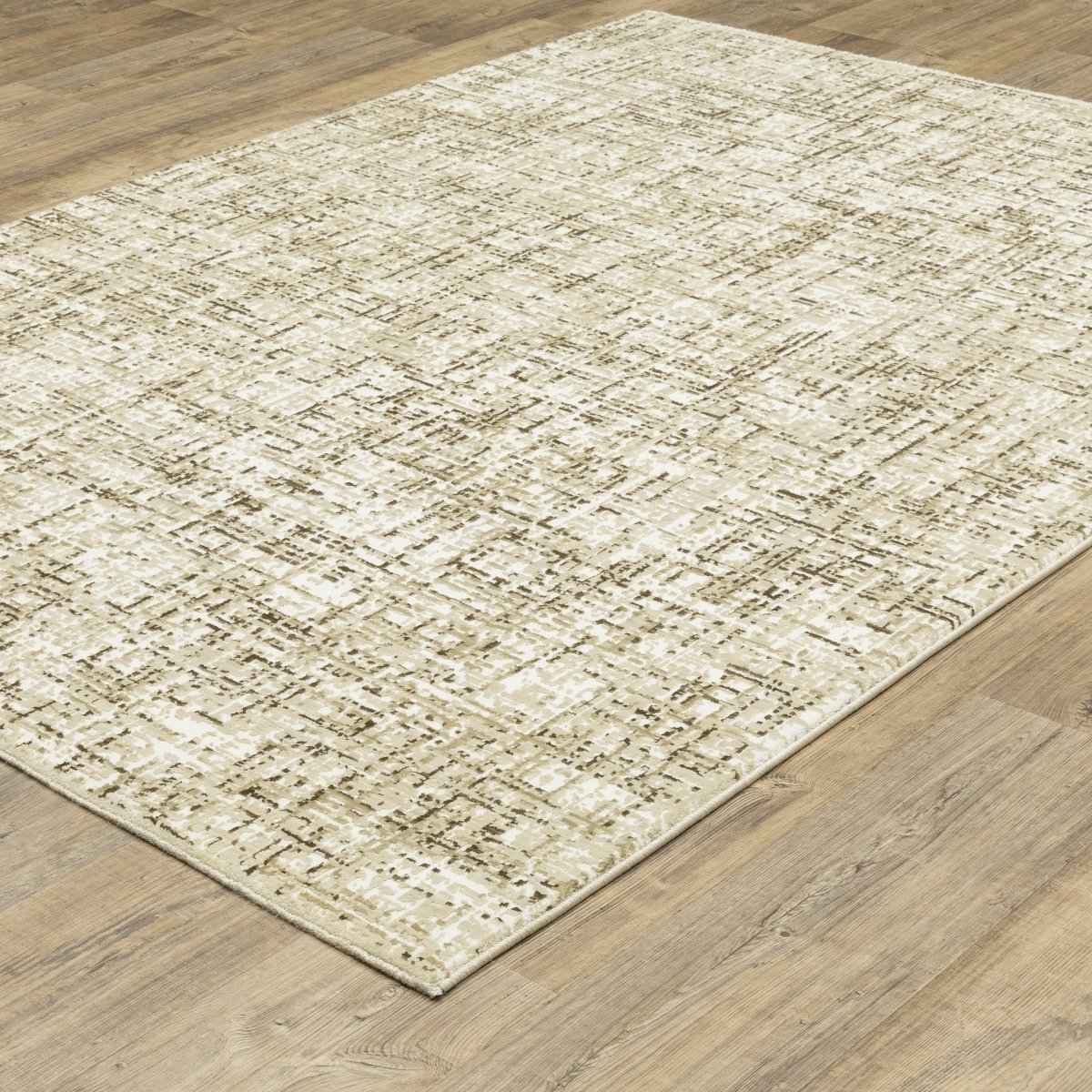 Oriental Weavers Sphinx Reed Re03A Ivory/ Brown Rug.