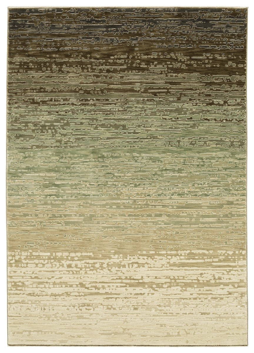 Oriental Weavers Sphinx Reed Re09A Beige/ Green Rug.