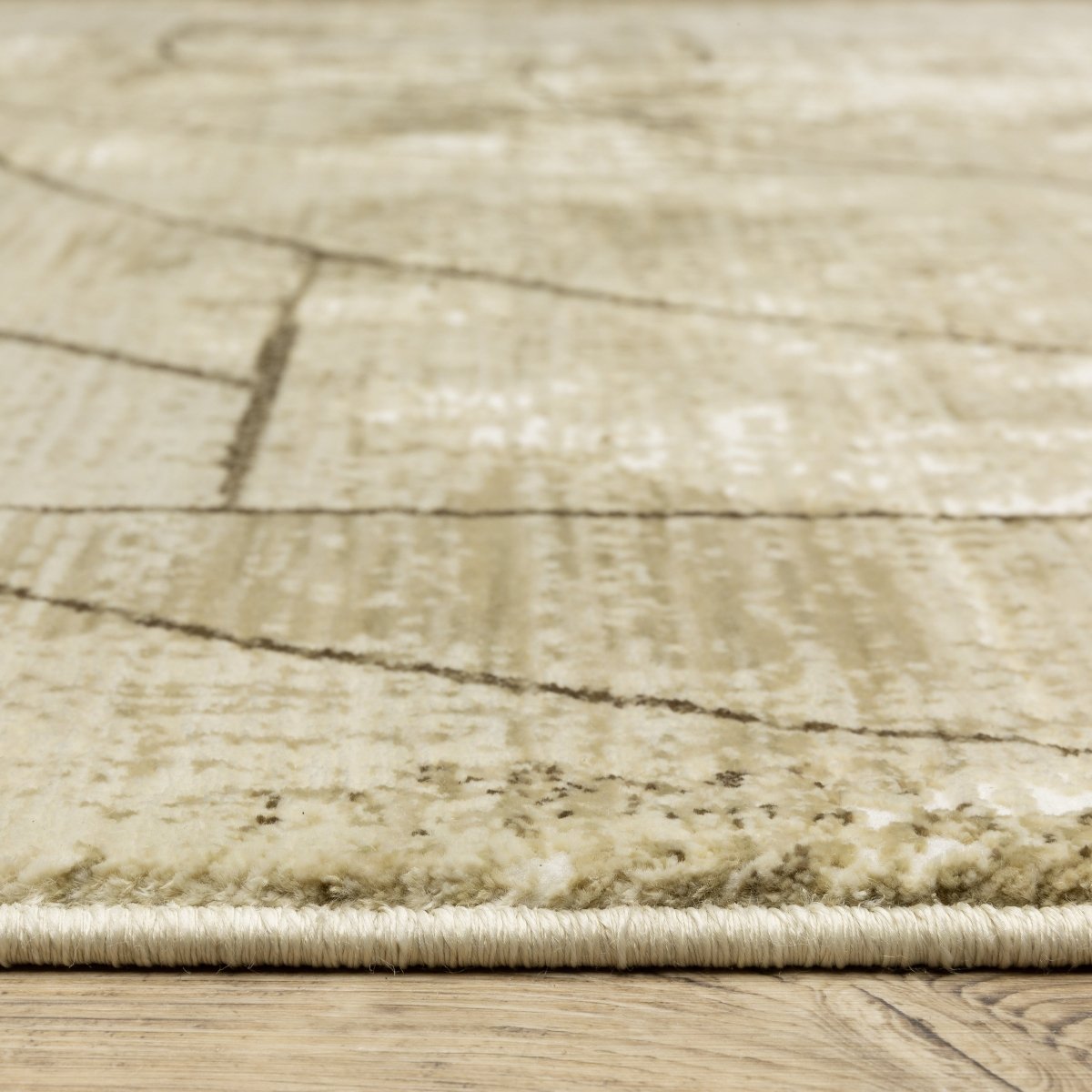 Oriental Weavers Sphinx Reed Re10A Beige/ Brown Rug.