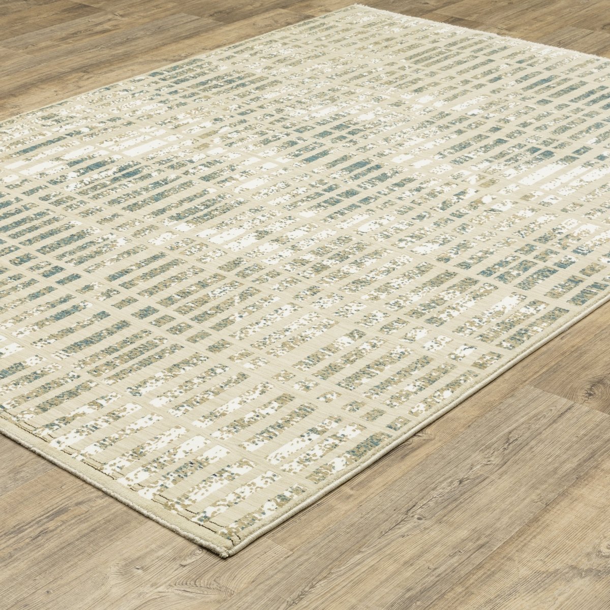 Oriental Weavers Sphinx Reed Re12W Ivory/ Blue Rug.