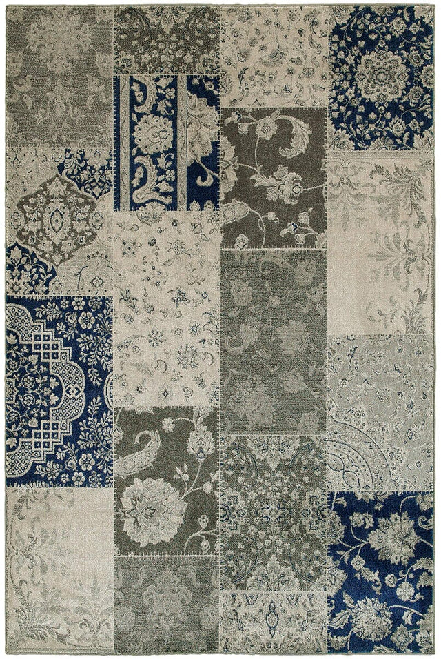 Oriental Weavers Sphinx Richmond 1338B Ivory / Grey Rugs.