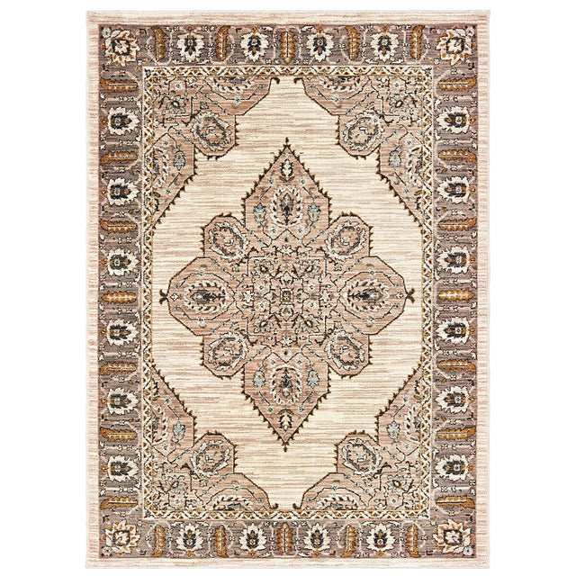 Oriental Weavers Sphinx Sedona 9588D Ivory / Gold Rugs.