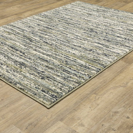 Oriental Weavers Sphinx Seneca Se04A Blue/ Green Rugs.