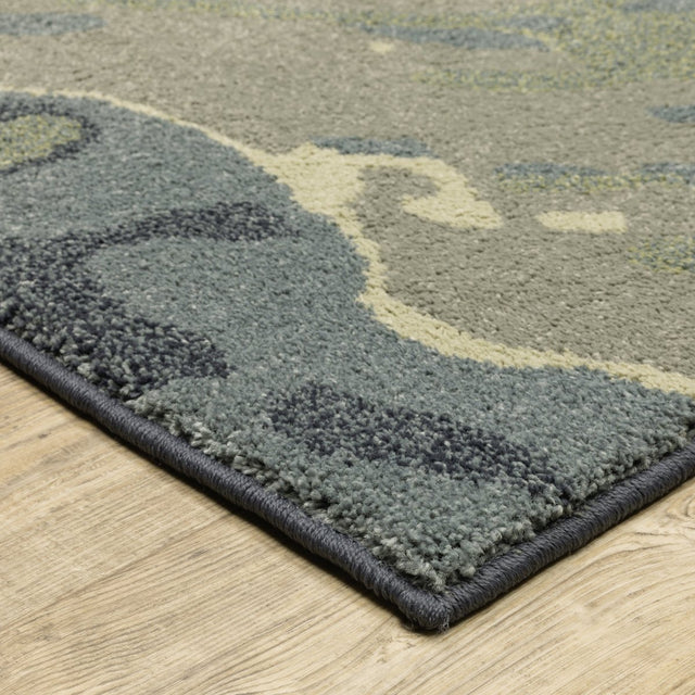 Oriental Weavers Sphinx Seneca Se10A Blue/ Green Rugs.
