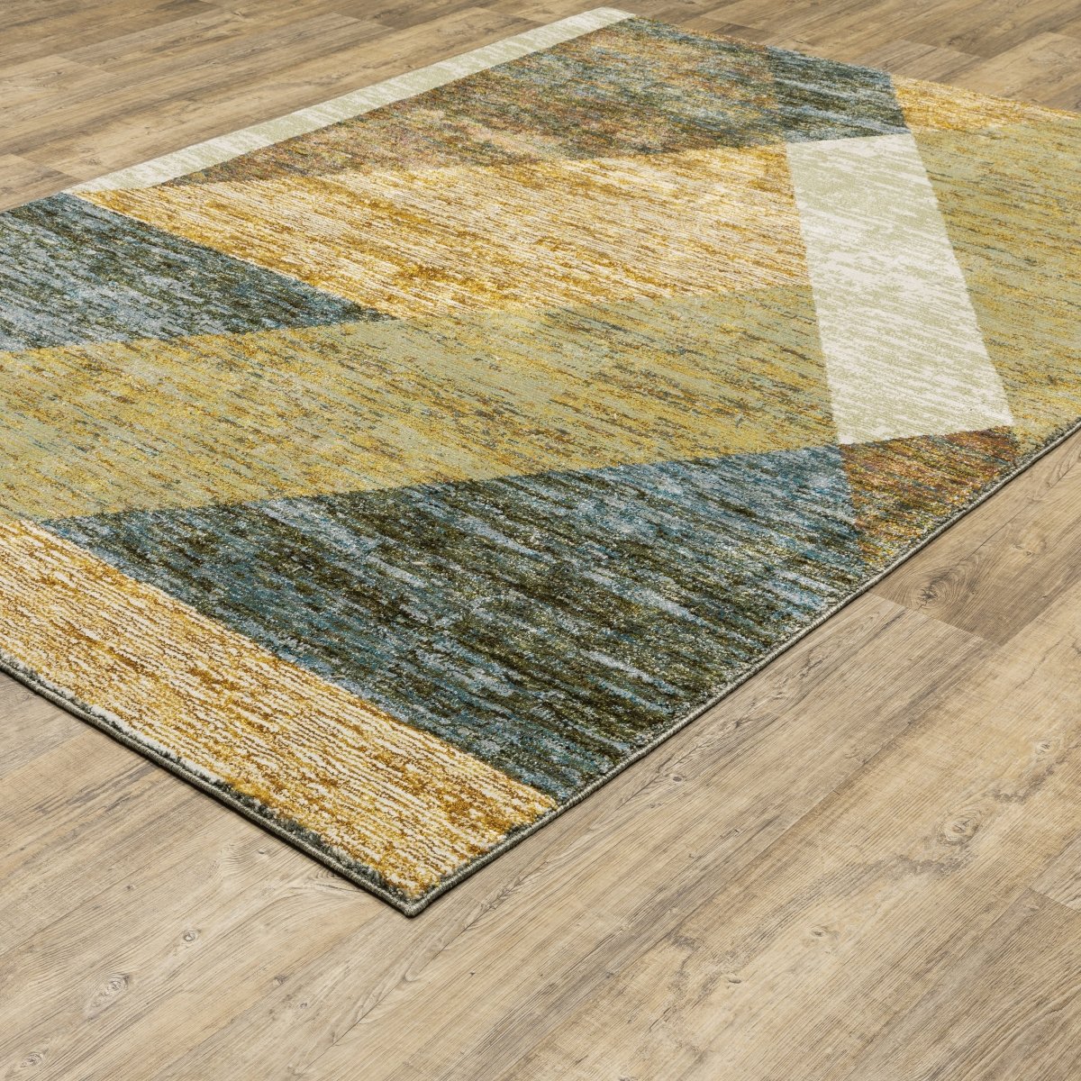 Oriental Weavers Sphinx Strada Str09 Gold/ Blue Rugs.
