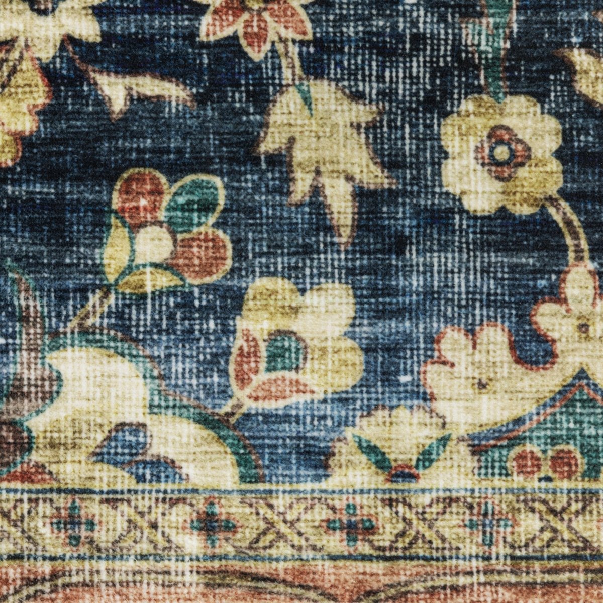 Oriental Weavers Sphinx Sumter Sum04 Blue/ Rust Rug.