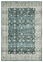 Oriental Weavers Sphinx Sumter Sum08 Teal/ Ivory Rug.