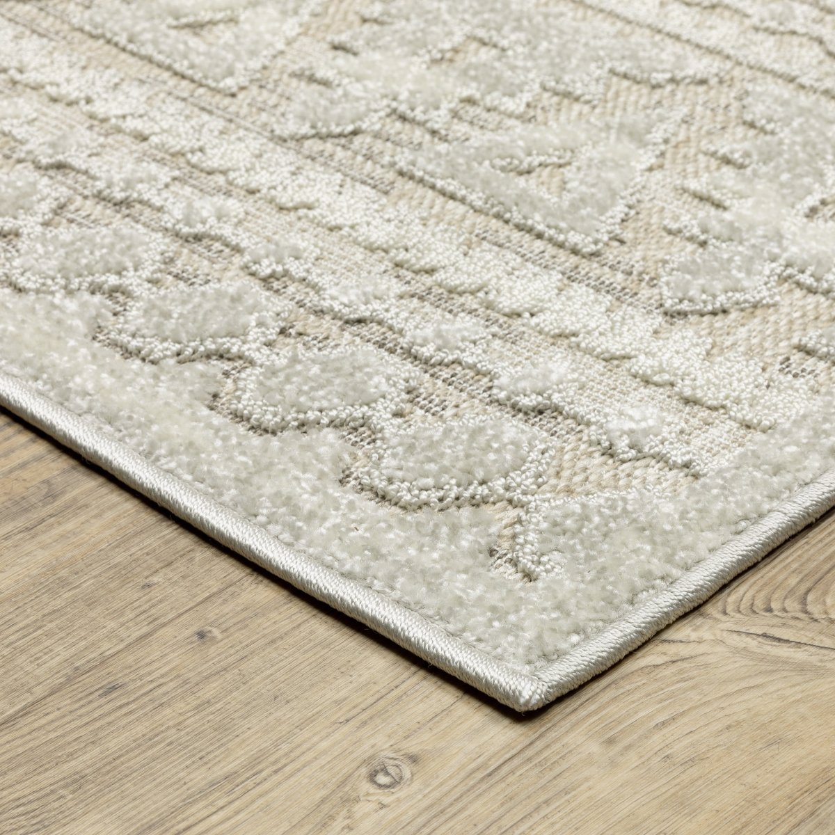 Oriental Weavers Sphinx Tangier Tan01 Beige/ Ivory Rug.