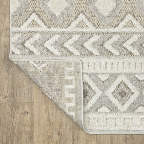 Oriental Weavers Sphinx Tangier Tan06 Grey/ Beige Rug.