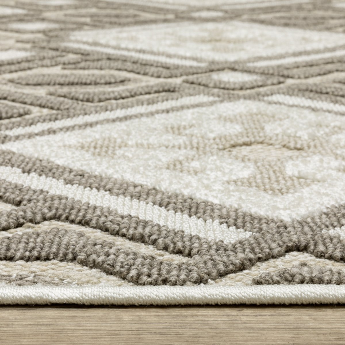 Oriental Weavers Sphinx Tangier Tan10 Brown/ Beige Rug.