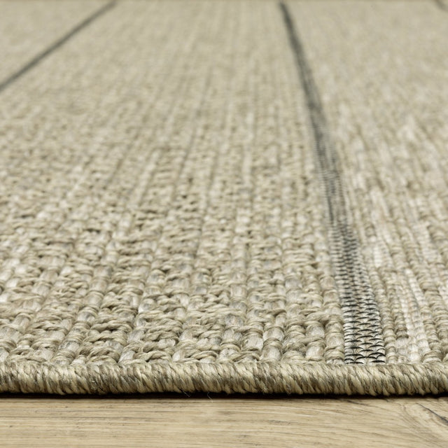 Oriental Weavers Sphinx Tortuga Tr01A Beige/ Black Rug.