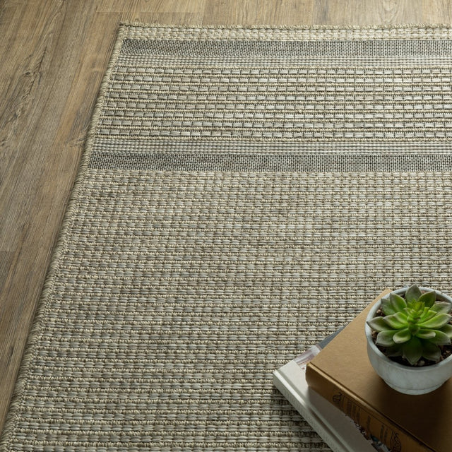 Oriental Weavers Sphinx Tortuga Tr07A Beige/ Black Rug.