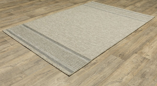 Oriental Weavers Sphinx Tortuga Tr07A Beige/ Black Rug.
