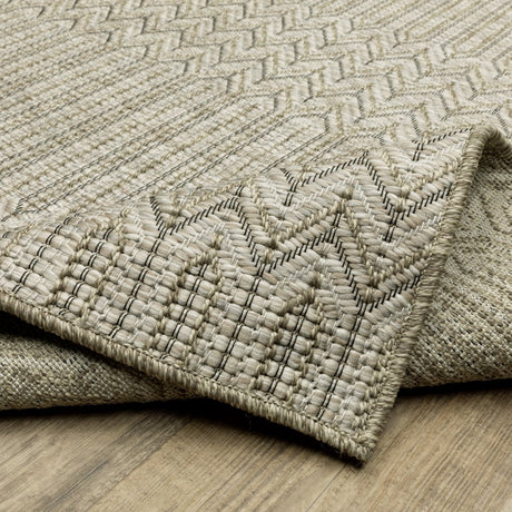 Oriental Weavers Sphinx Tortuga Tr09A Beige/ Black Rug.