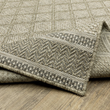 Oriental Weavers Sphinx Tortuga Tr10A Beige/ Black Rug.
