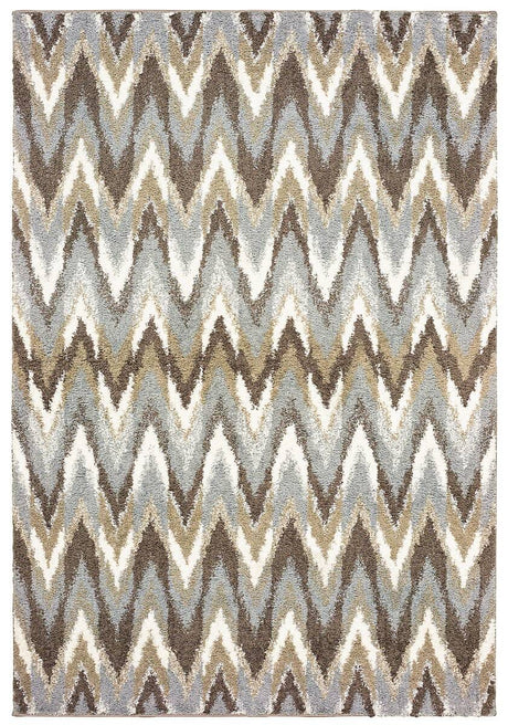 Oriental Weavers Sphinx Verona 004D6 Grey / Taupe Rugs.
