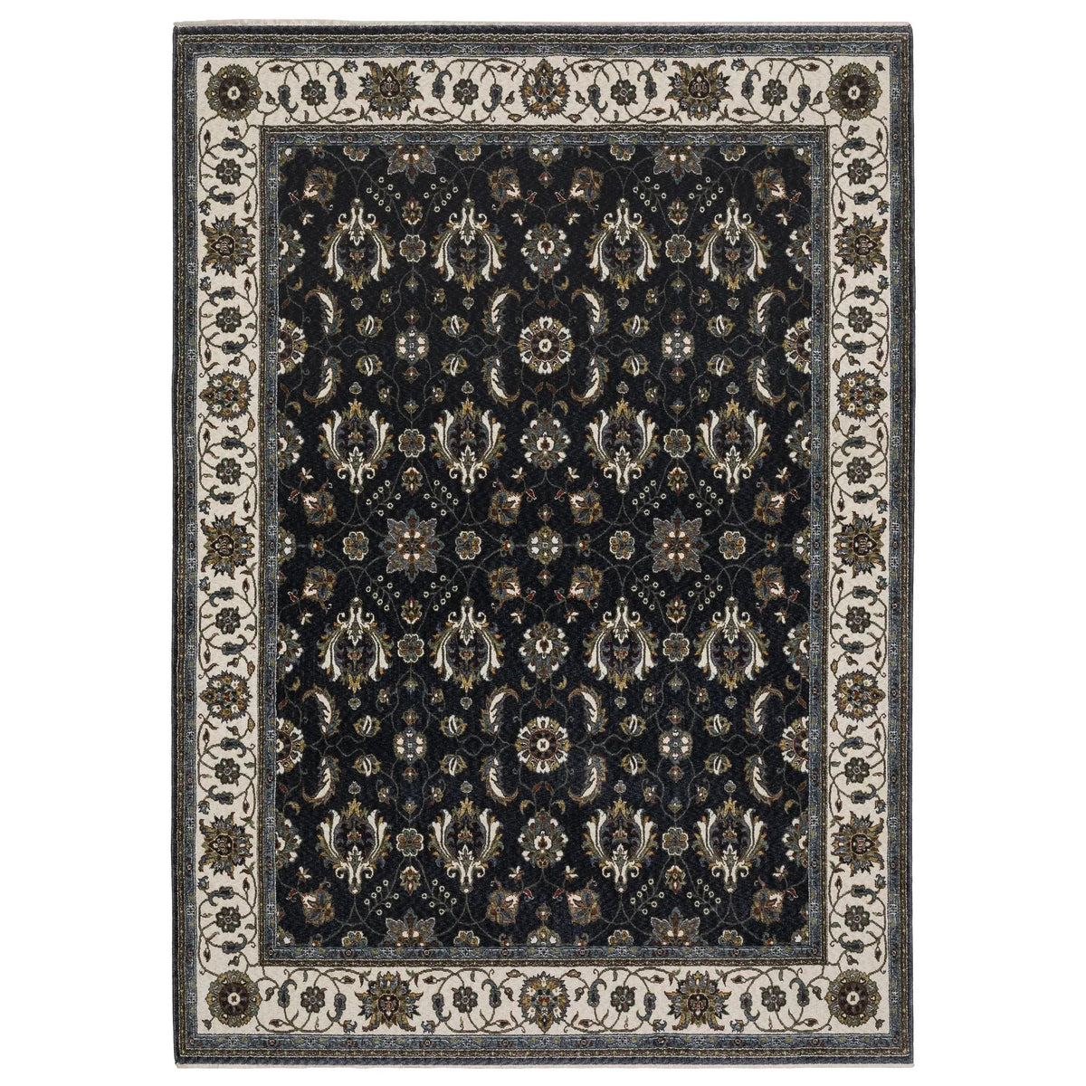 Oriental Weavers Sphinx Vivian VI03A Ivory Rugs - main flat