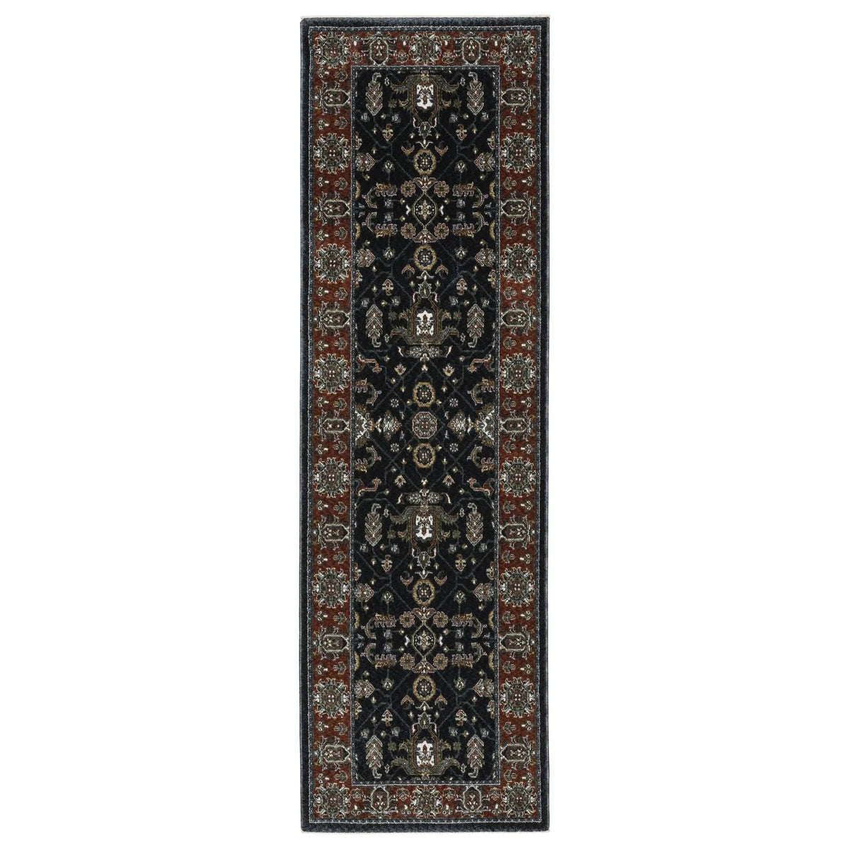 Oriental Weavers Sphinx Vivian VI05A Red Rugs - runner