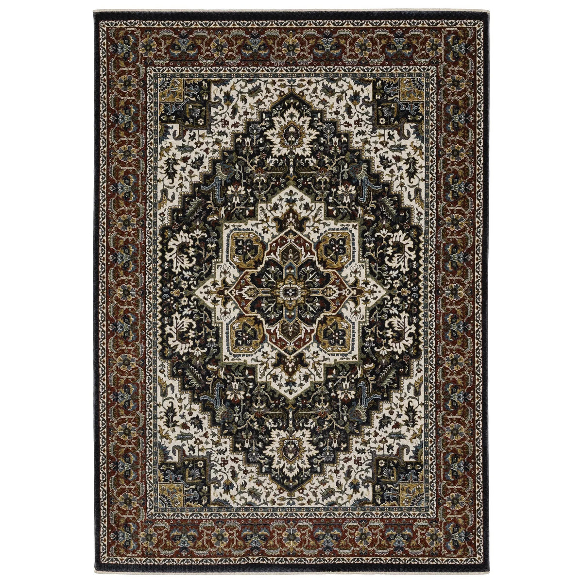 Oriental Weavers Sphinx Vivian VI06C Multi Rugs - main flat