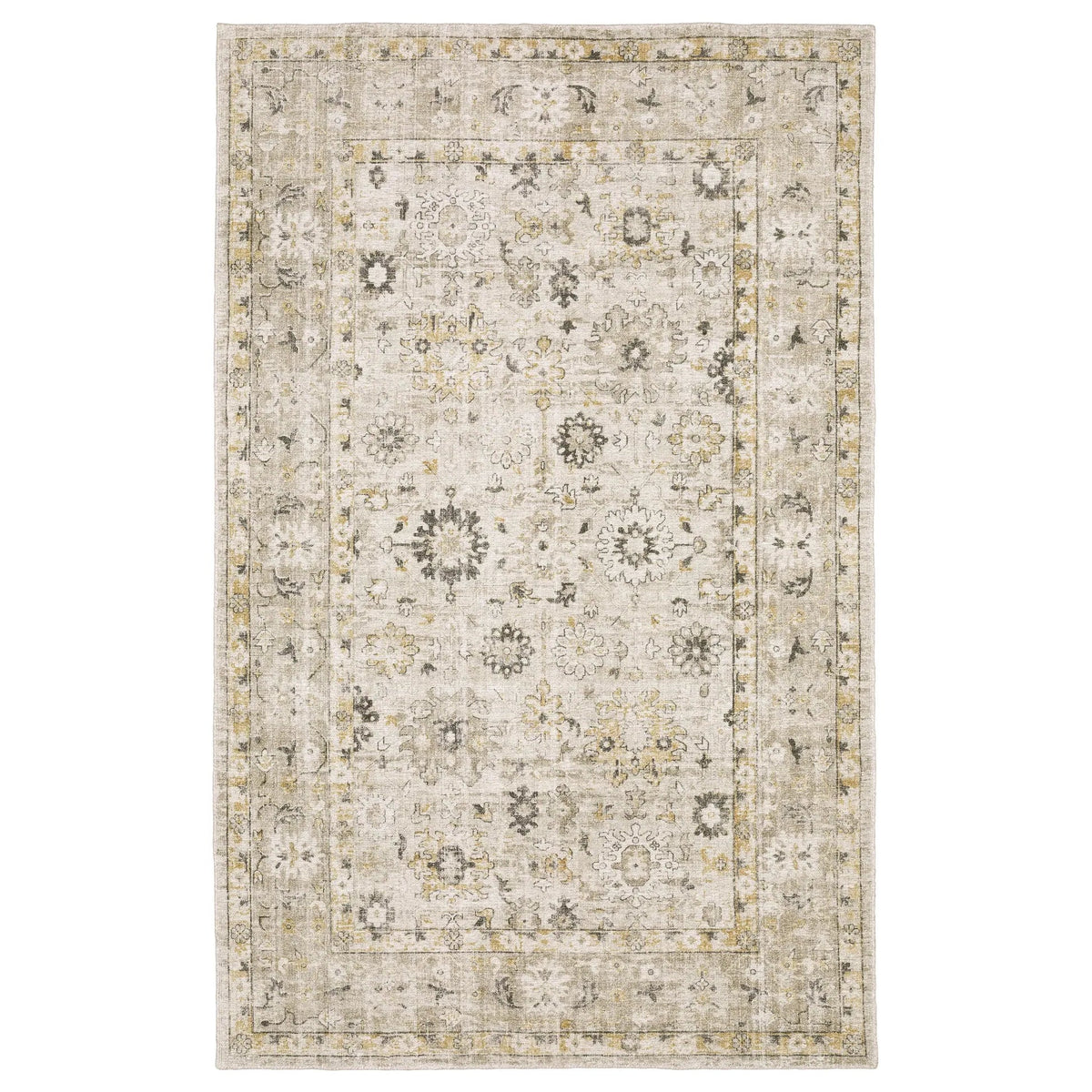 Oriental Weavers Sphinx Windham WIN02 Gold Rugs - main flat