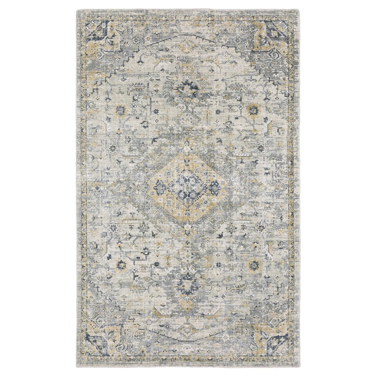 Oriental Weavers Sphinx Windham WIN03 Gold Rugs - main flat