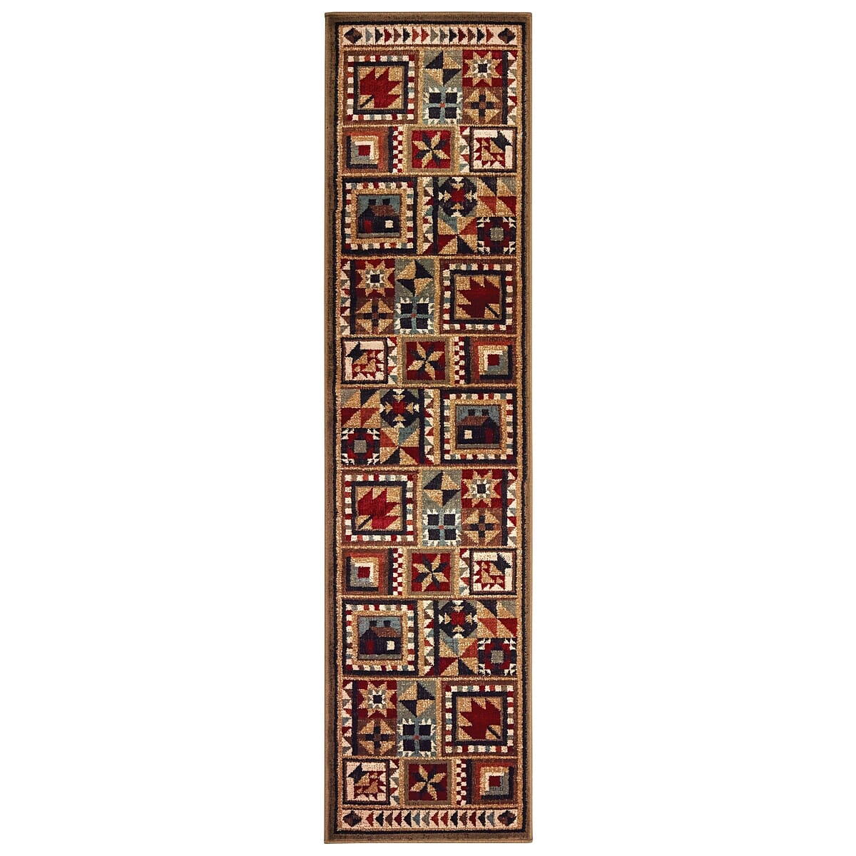 Oriental Weavers Sphinx Woodlands 9596A Brown / Multi Rugs.